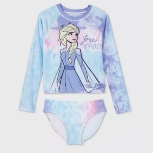 Disney Frozen II Two Piece Bathing Suit